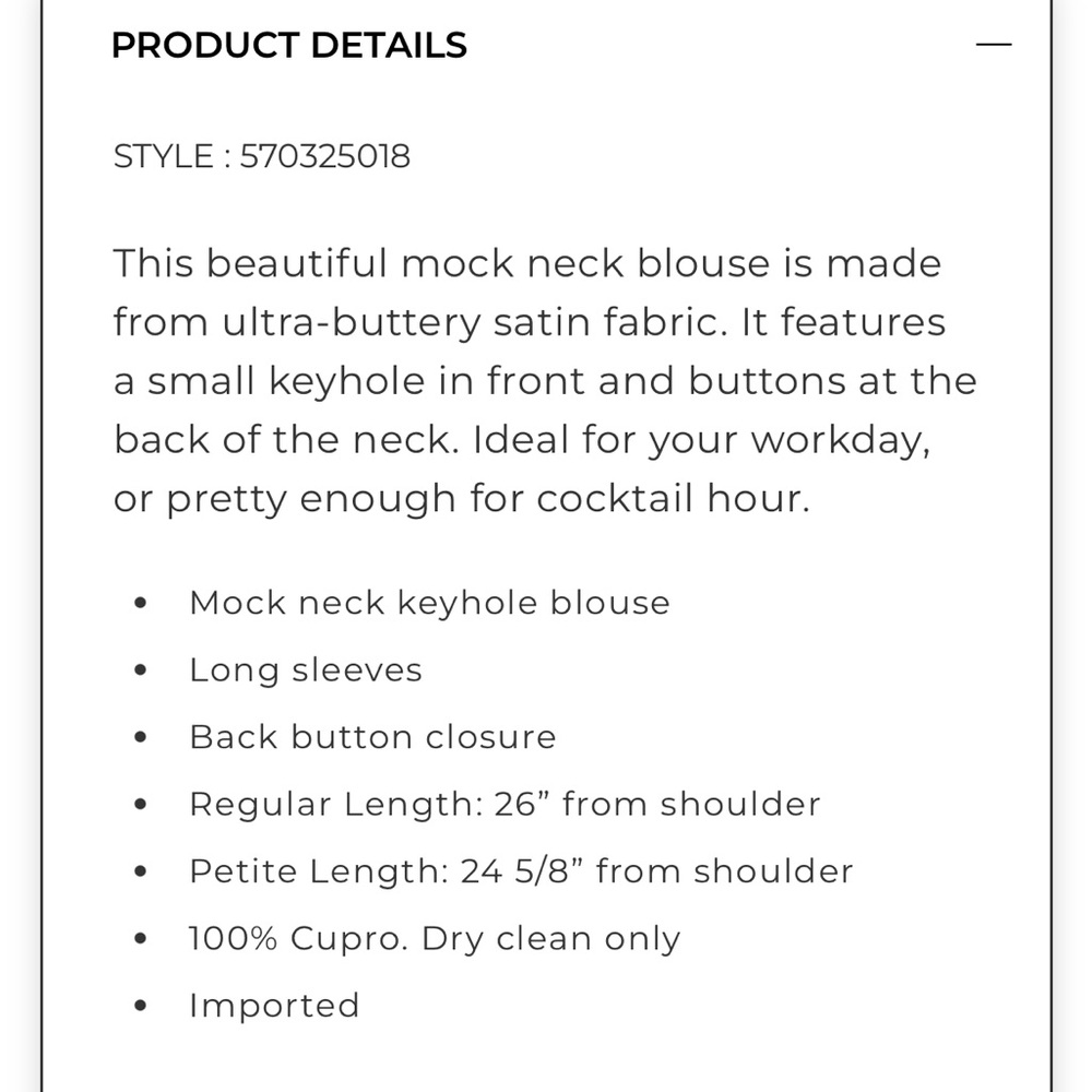 Keyhole blouse - Picture 8 of 8